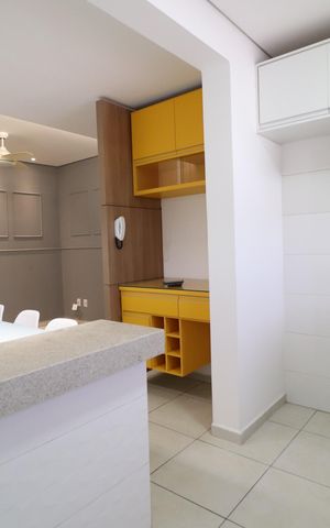 Apartamento para alugar com 58m², 2 quartos e 2 vagasCozinha