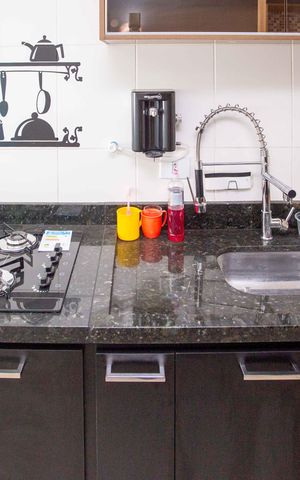 Apartamento à venda com 124m², 2 quartos e 1 vagaCozinha