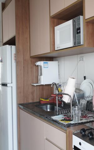 Apartamento à venda com 45m², 2 quartos e 1 vagaCozinha