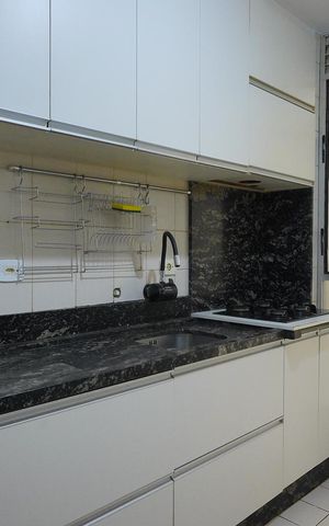 Apartamento para alugar com 82m², 3 quartos e 1 vagaCozinha 