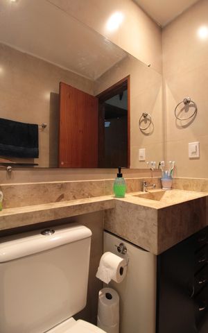 Apartamento à venda com 77m², 3 quartos e 1 vagaBanheiro Social