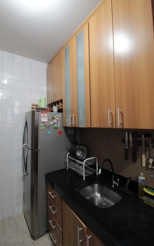 Apartamento à venda com 77m², 3 quartos e 1 vagaCozinha e Área de Serviço