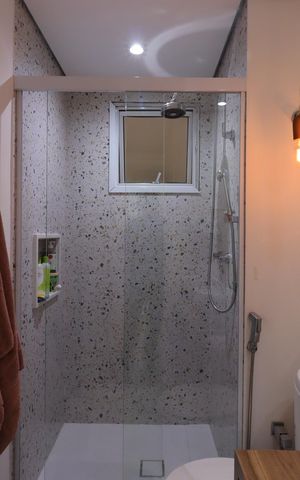 Apartamento à venda com 77m², 2 quartos e 1 vagaBanheiro Social