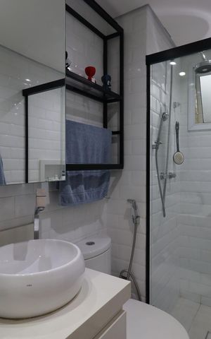 Apartamento à venda com 77m², 2 quartos e 1 vagaBanheiro da Suíte