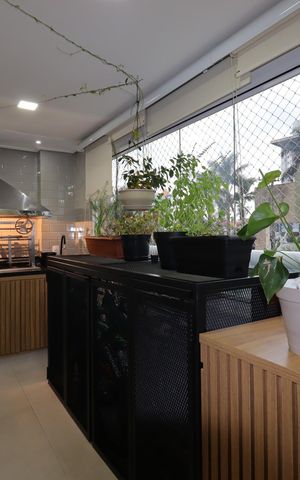 Apartamento à venda com 77m², 2 quartos e 1 vagaVaranda Gourmet