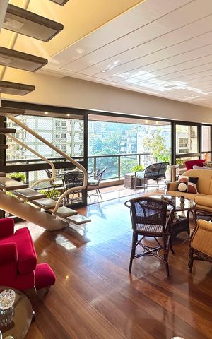 Apartamento à venda com 330m², 4 quartos e 2 vagas Apartamento à venda com 330m², 4 quartos e 2 vagasSala