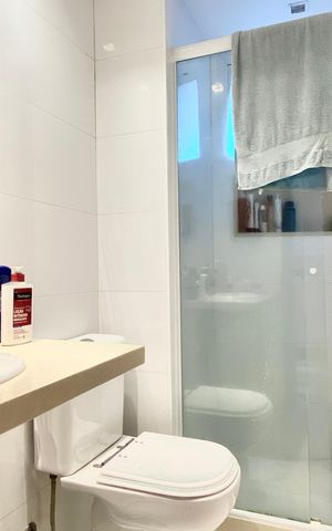 Apartamento à venda com 165m², 4 quartos e 1 vaga Apartamento à venda com 165m², 4 quartos e 1 vagaBanheiro da Suíte