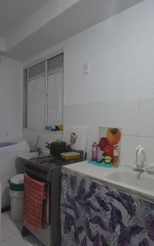 Apartamento para alugar com 42m², 2 quartos e sem vagaCozinha e Área de Serviço