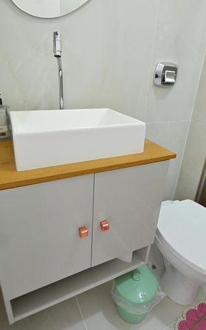 Apartamento à venda com 72m², 3 quartos e 1 vaga Apartamento à venda com 72m², 3 quartos e 1 vagaBanheiro Social