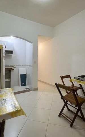 Studio à venda com 28m², 1 quarto e sem vagaSala