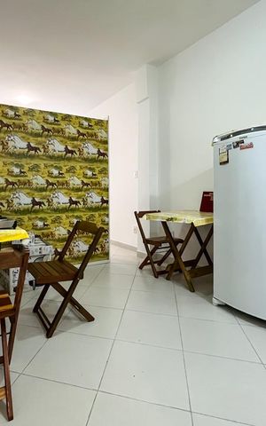 Studio à venda com 28m², 1 quarto e sem vagaSala
