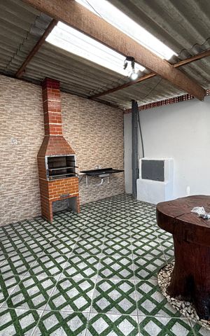 Casa para alugar com 70m², 2 quartos e 1 vagaChurrasqueira