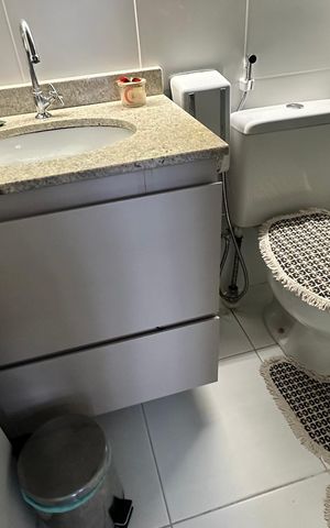 Apartamento à venda com 64m², 2 quartos e 1 vaga Apartamento à venda com 64m², 2 quartos e 1 vagaBanheiro da Suíte