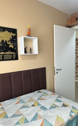 Apartamento à venda com 64m², 2 quartos e 1 vaga Apartamento à venda com 64m², 2 quartos e 1 vagaQuarto