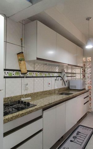 Casa de condomínio à venda com 100m², 3 quartos e 2 vagas Casa de condomínio à venda com 100m², 3 quartos e 2 vagasCozinha