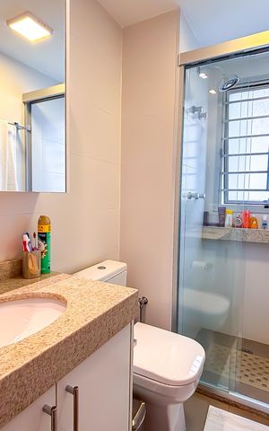 Apartamento à venda com 94m², 2 quartos e 1 vagaBanheiro da Suíte