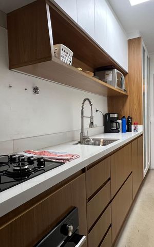 Apartamento à venda com 85m², 3 quartos e 2 vagas Apartamento à venda com 85m², 3 quartos e 2 vagasCozinha