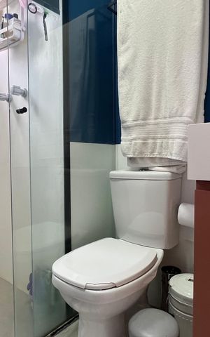 Apartamento à venda com 85m², 3 quartos e 2 vagas Apartamento à venda com 85m², 3 quartos e 2 vagasBanheiro da Suíte