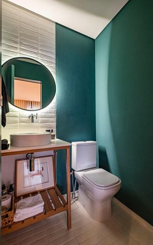 Apartamento à venda com 85m², 1 quarto e 1 vaga Apartamento à venda com 85m², 1 quarto e 1 vagaLavabo