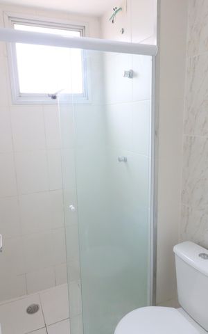 Apartamento para alugar com 75m², 3 quartos e 1 vagaBanheiro da Suíte 1