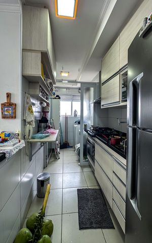 Casa de condomínio à venda com 59m², 2 quartos e 1 vagaCozinha