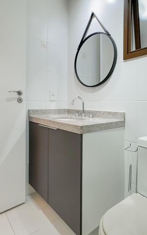 Apartamento para alugar com 81m², 3 quartos e 2 vagas Apartamento para alugar com 81m², 3 quartos e 2 vagasBanheiro Corredor