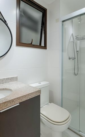 Apartamento para alugar com 81m², 3 quartos e 2 vagas Apartamento para alugar com 81m², 3 quartos e 2 vagasBanheiro Corredor