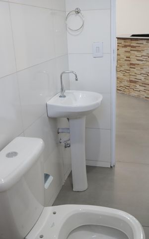 Casa para alugar com 80m², 3 quartos e 1 vagaBanheiro Social