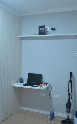 Apartamento à venda com 58m², 2 quartos e 1 vagaQuarto 1