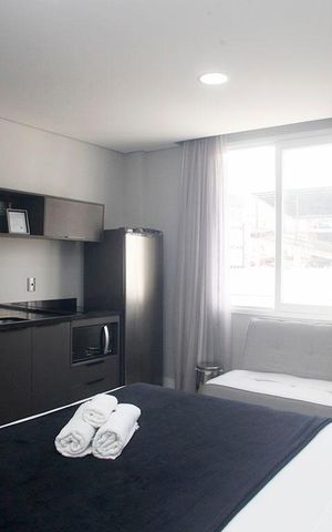 Studio à venda com 28m², 1 quarto e 1 vagaStudio
