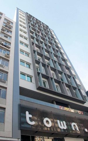 Studio à venda com 28m², 1 quarto e 1 vagaFachada