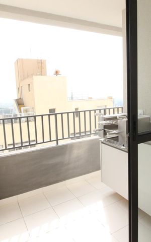 Apartamento para alugar com 55m², 2 quartos e 1 vagaVaranda gourmet