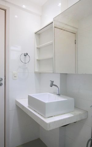 Apartamento para alugar com 127m², 4 quartos e 3 vagasBanheiro da Suíte 4