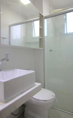 Apartamento para alugar com 127m², 4 quartos e 3 vagasBanheiro da Suíte 4