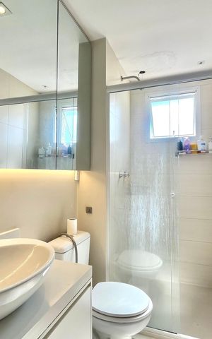 Apartamento para alugar com 100m², 3 quartos e 2 vagas Apartamento para alugar com 100m², 3 quartos e 2 vagasBanheiro