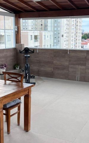 Apartamento à venda com 122m², 3 quartos e 2 vagas Apartamento à venda com 122m², 3 quartos e 2 vagasvaranda