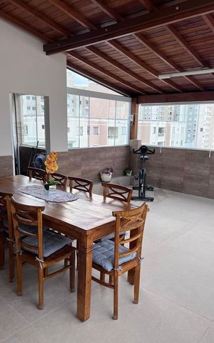 Apartamento à venda com 122m², 3 quartos e 2 vagas Apartamento à venda com 122m², 3 quartos e 2 vagasvaranda