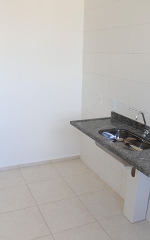 Apartamento à venda com 46m², 2 quartos e 1 vagaCozinha e Área de Serviço