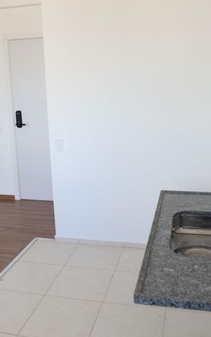 Apartamento à venda com 46m², 2 quartos e 1 vagaCozinha e Área de Serviço