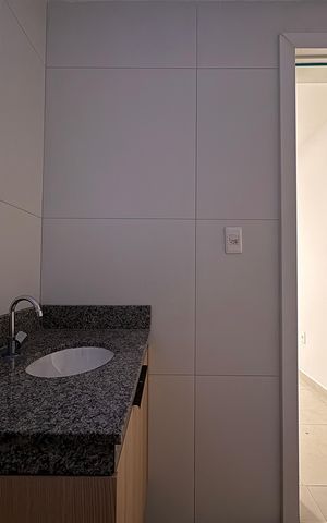 Studio para alugar com 21m², 1 quarto e sem vaga Studio para alugar com 21m², 1 quarto e sem vagaBanheiro