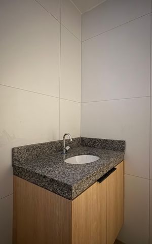 Studio para alugar com 21m², 1 quarto e sem vaga Studio para alugar com 21m², 1 quarto e sem vagaBanheiro