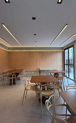 Apartamento para alugar com 64m², 2 quartos e 2 vagas Apartamento para alugar com 64m², 2 quartos e 2 vagasÁrea comum - Salão de festas