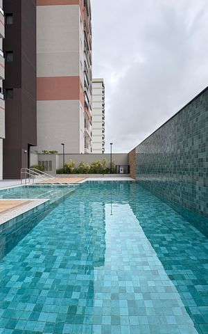 Apartamento para alugar com 64m², 2 quartos e 2 vagas Apartamento para alugar com 64m², 2 quartos e 2 vagasÁrea comum - Piscina