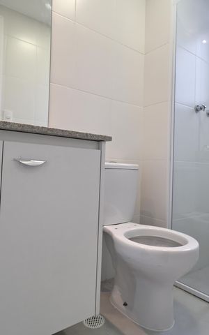 Apartamento para alugar com 64m², 2 quartos e 2 vagas Apartamento para alugar com 64m², 2 quartos e 2 vagasBanheiro Social