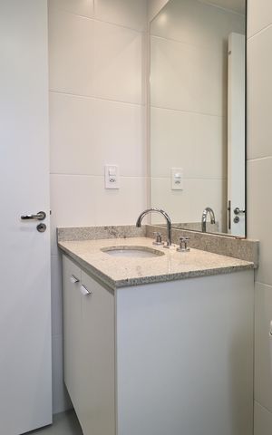Apartamento para alugar com 64m², 2 quartos e 2 vagas Apartamento para alugar com 64m², 2 quartos e 2 vagasBanheiro Social