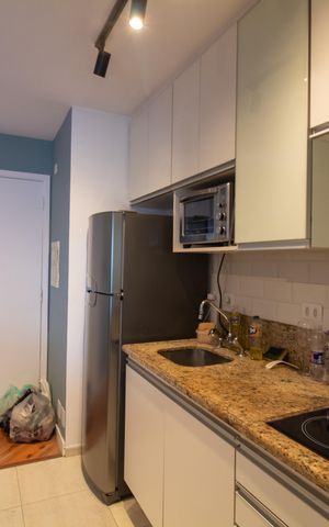 Studio para alugar com 47m², 1 quarto e 1 vaga Studio para alugar com 47m², 1 quarto e 1 vagaCozinha