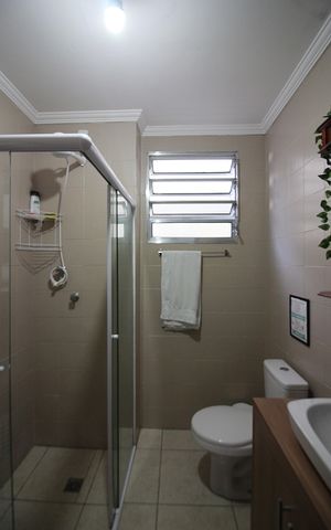 Apartamento à venda com 80m², 2 quartos e 1 vagaBanheiro Social