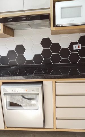 Apartamento para alugar com 31m², 1 quarto e sem vaga Apartamento para alugar com 31m², 1 quarto e sem vagaCozinha e Área de Serviço