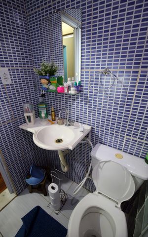 Apartamento à venda com 60m², 1 quarto e sem vagaBanheiro