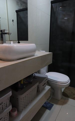 Apartamento à venda com 68m², 3 quartos e 1 vagaBanheiro Social